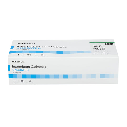 McKesson Female Urethral Catheter, 14 Fr