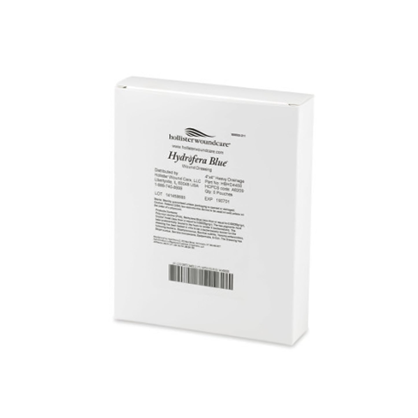 HydroferaBlue® Classic Nonadhesive without Border Antibacterial Foam Dressing, 4 x 4 x 1/2 Inch