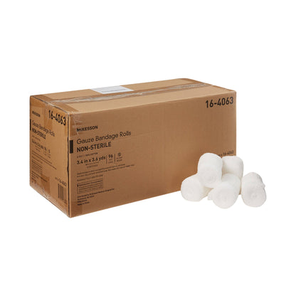 McKesson Fluff Bandage Roll, 4.5 Inch x 4.1 Yard, Cotton