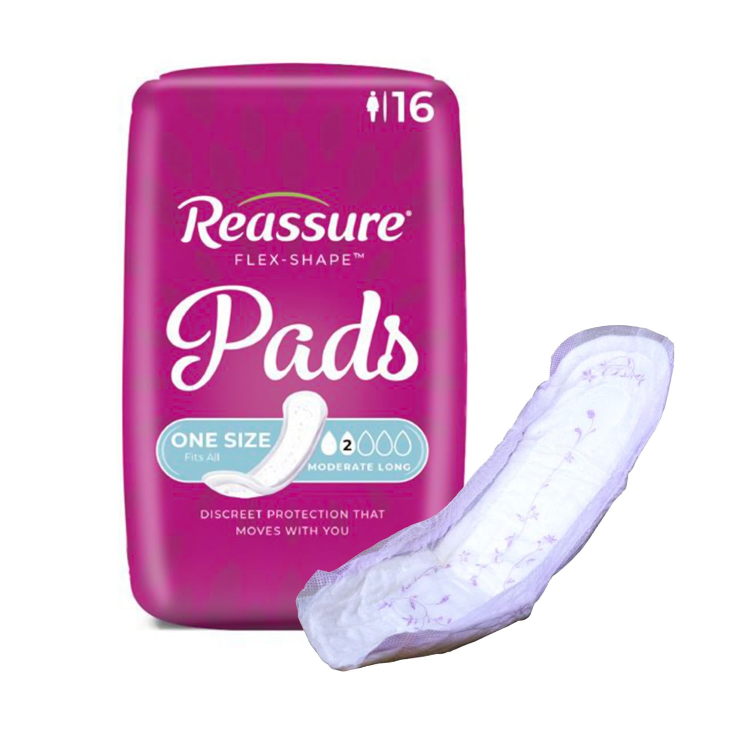 Reassure® Incontinence Liner, One Size Fits Most