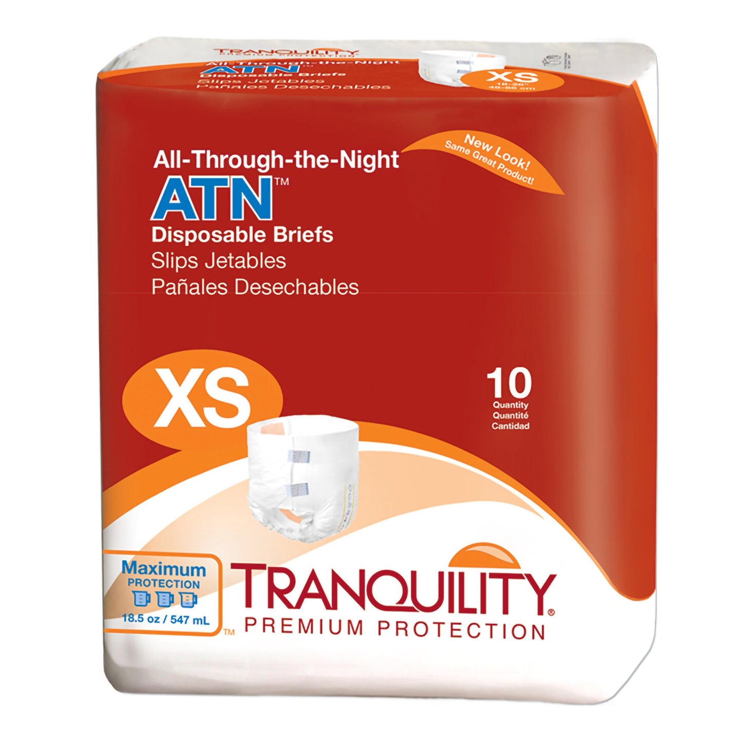 Tranquility® ATN Maximum Protection Incontinence Brief