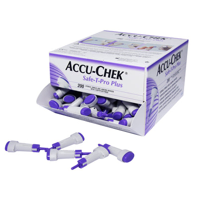 Accu-Chek® Safe-T-Pro® Plus Safety Lancet 200ct