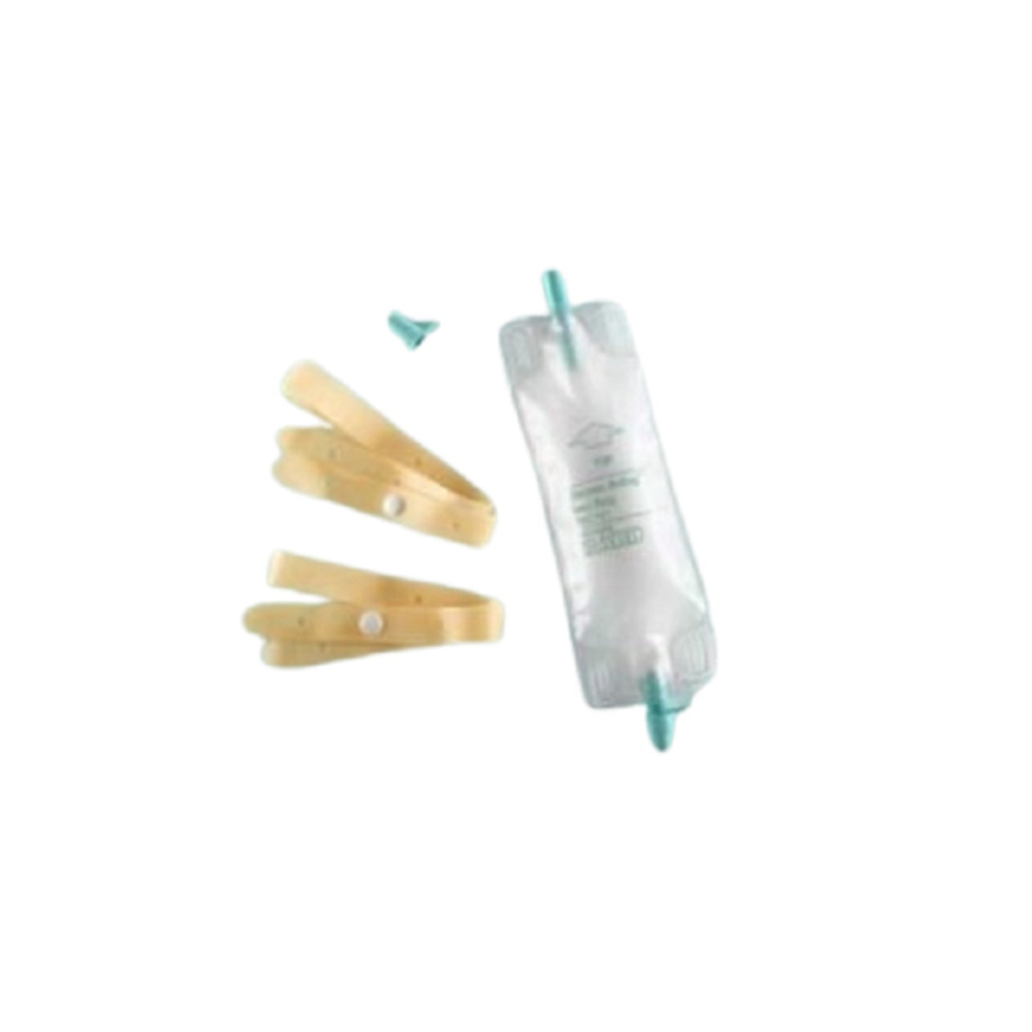 Bard® Dispoz-a-Bag® Urinary Leg Bag, Rubber Cap Valve