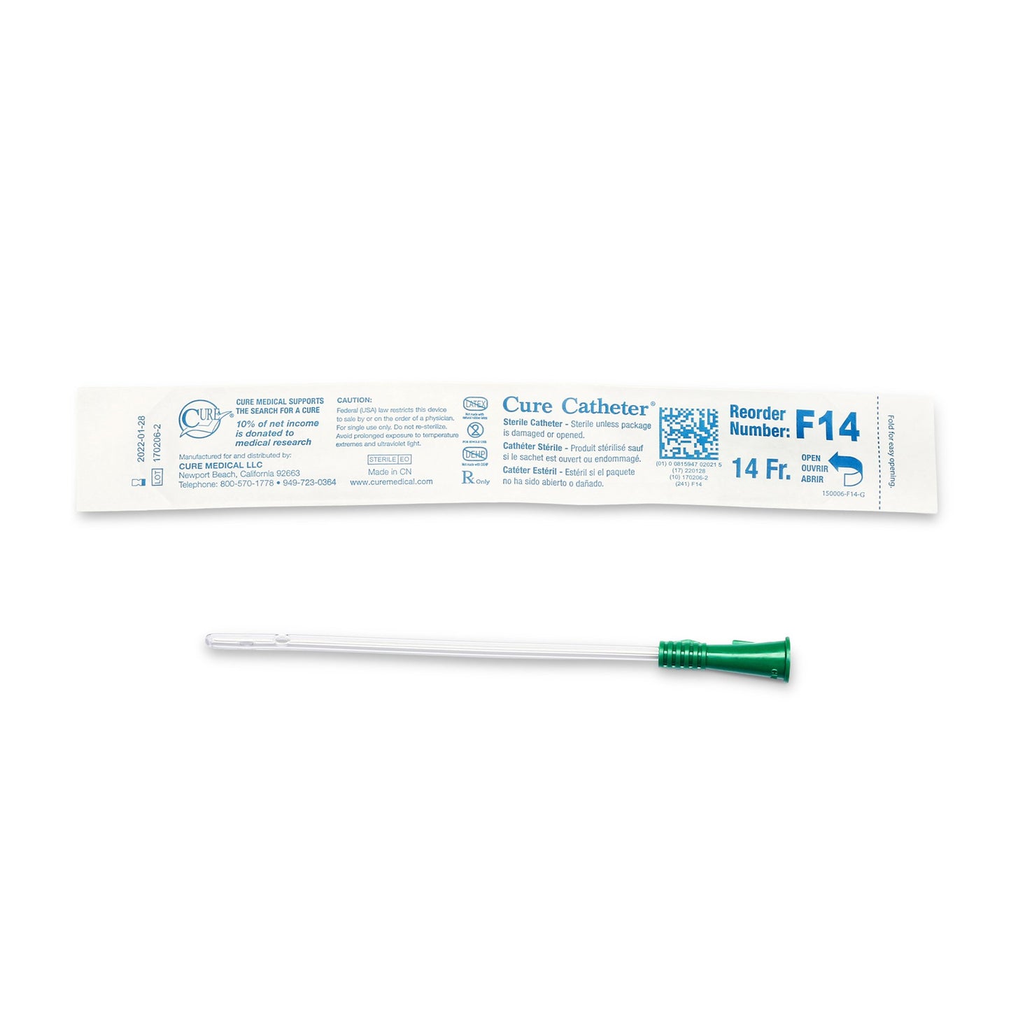 Cure Catheter™ Female Intermittent Catheter