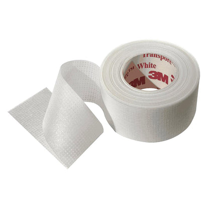 3M™ Transpore™ Plastic Medical Tape, 1/2 Inch x 10 Yard