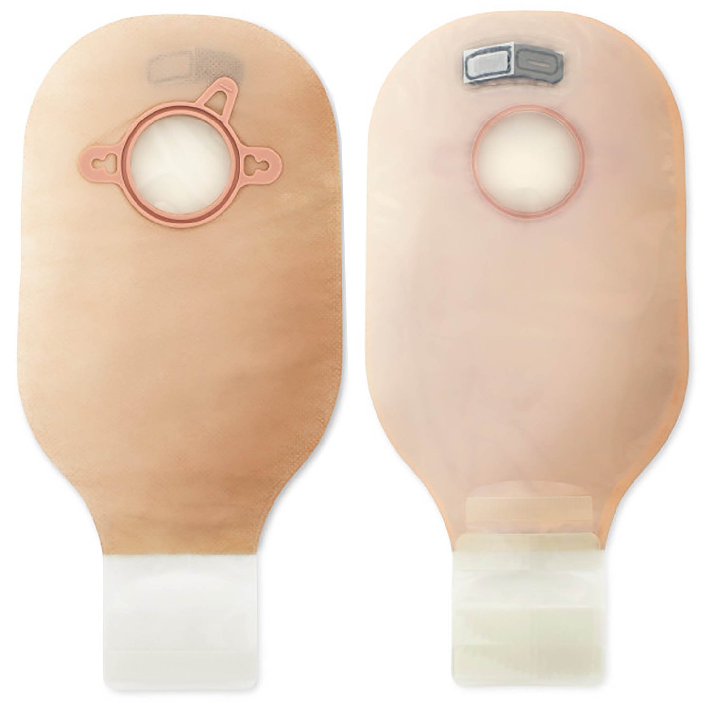 New Image™ Drainable Transparent Colostomy Pouch, 12 Inch Length