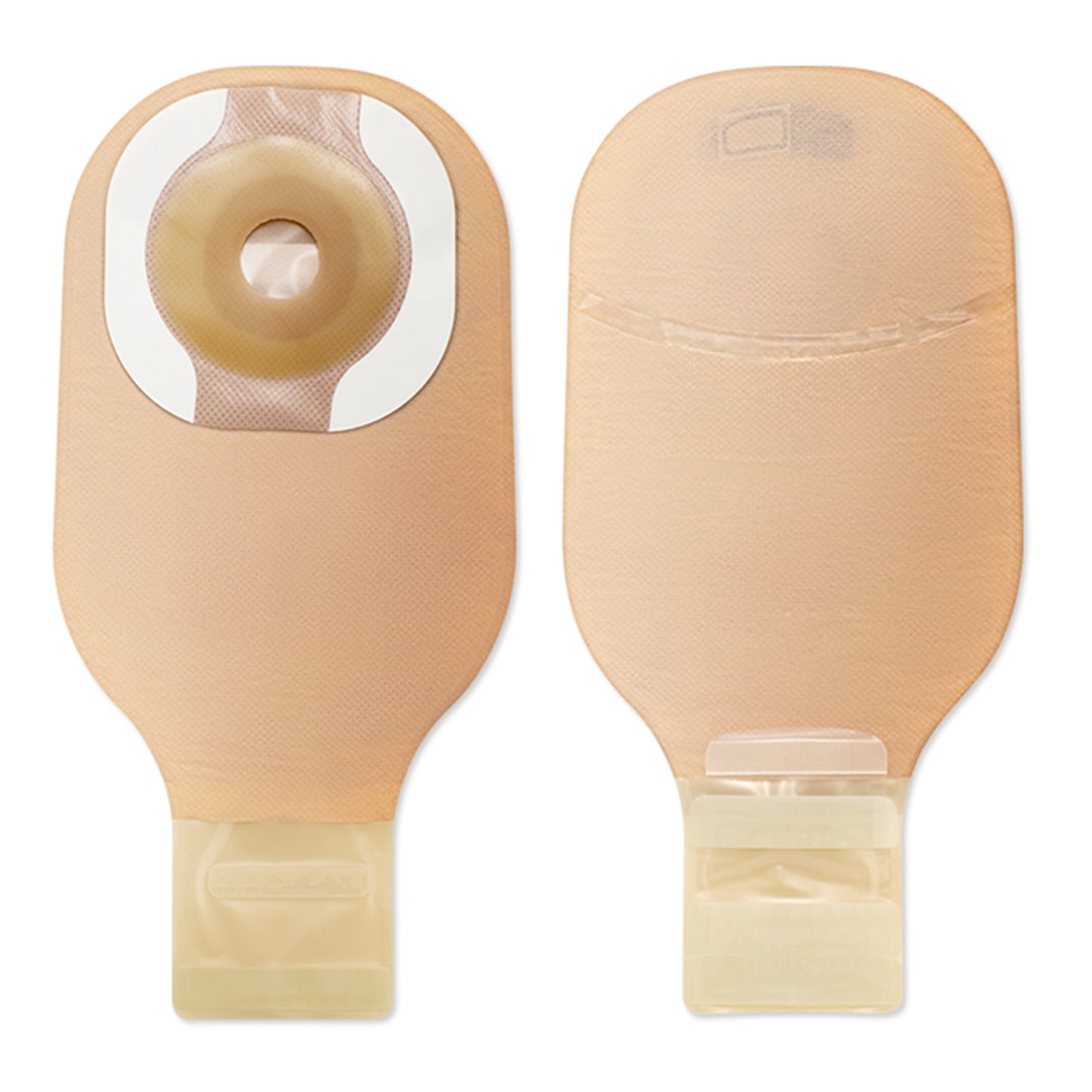 Premier™ One-Piece Beige Ostomy Pouch, Pre-cut to Fit 30 mm Stomas