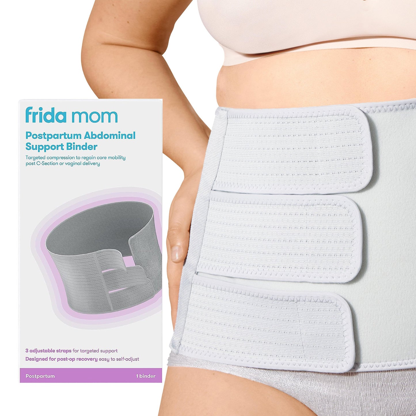Fridababy® Abdominal Binder, 29 to 46 Inch Waist Circumference