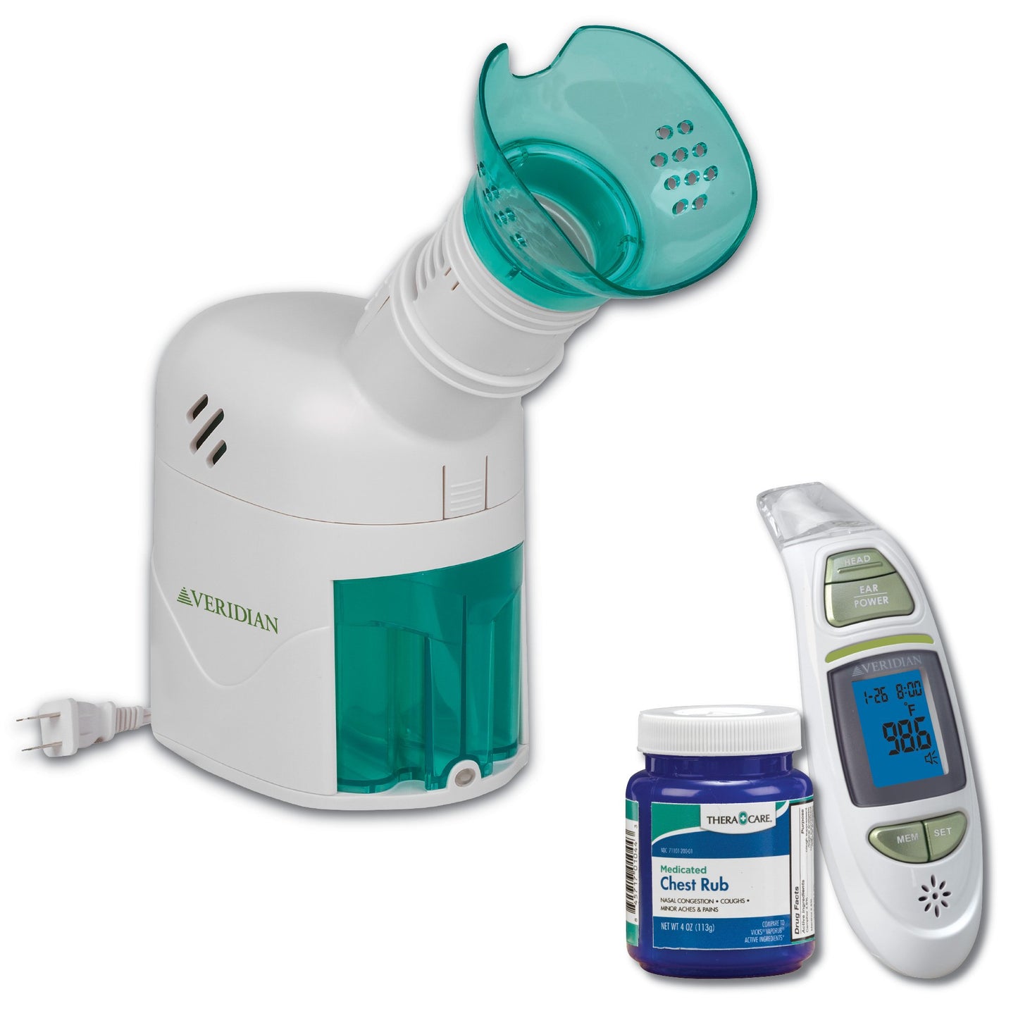 TheraCare Three-Piece Cough and Cold Therapy Bundle