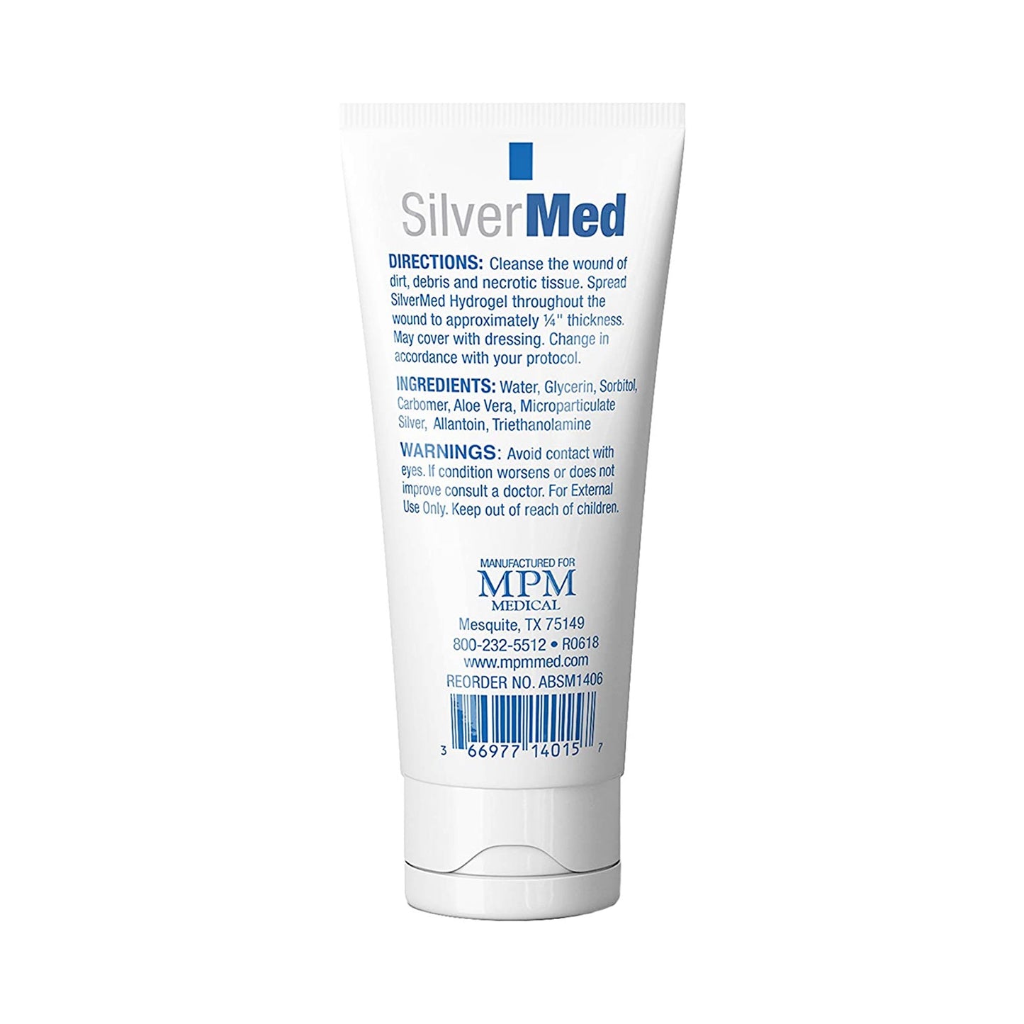 SilverMed™ Antimicrobial, 1.5-Ounce Tube