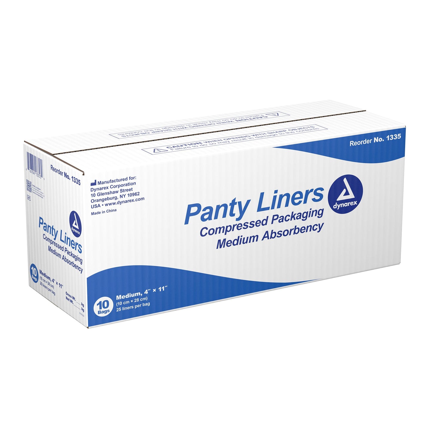 Dynarex® Medium Absorbency Bladder Control Pad