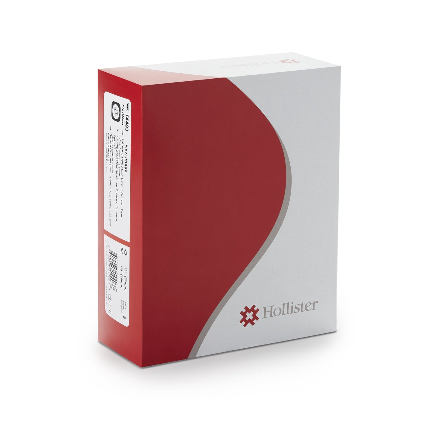 New Image™ Convex FlexWear™ Skin Barrier with Up to 1.5 Inch Stoma Opening