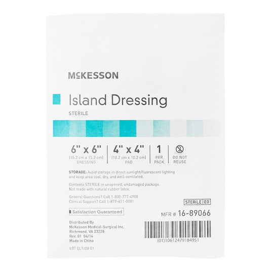 McKesson Adhesive Dressing, 6 x 6 Inch
