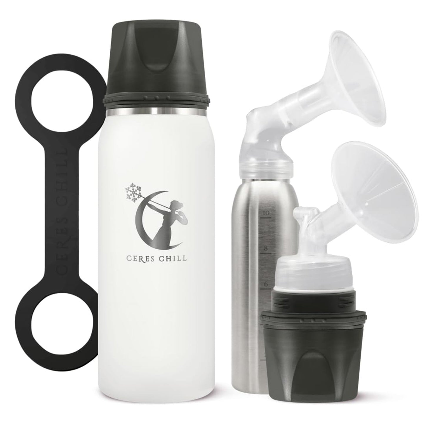 Ceres Chill OG Stainless Steel Breast Milk Chiller Container, 27 oz.