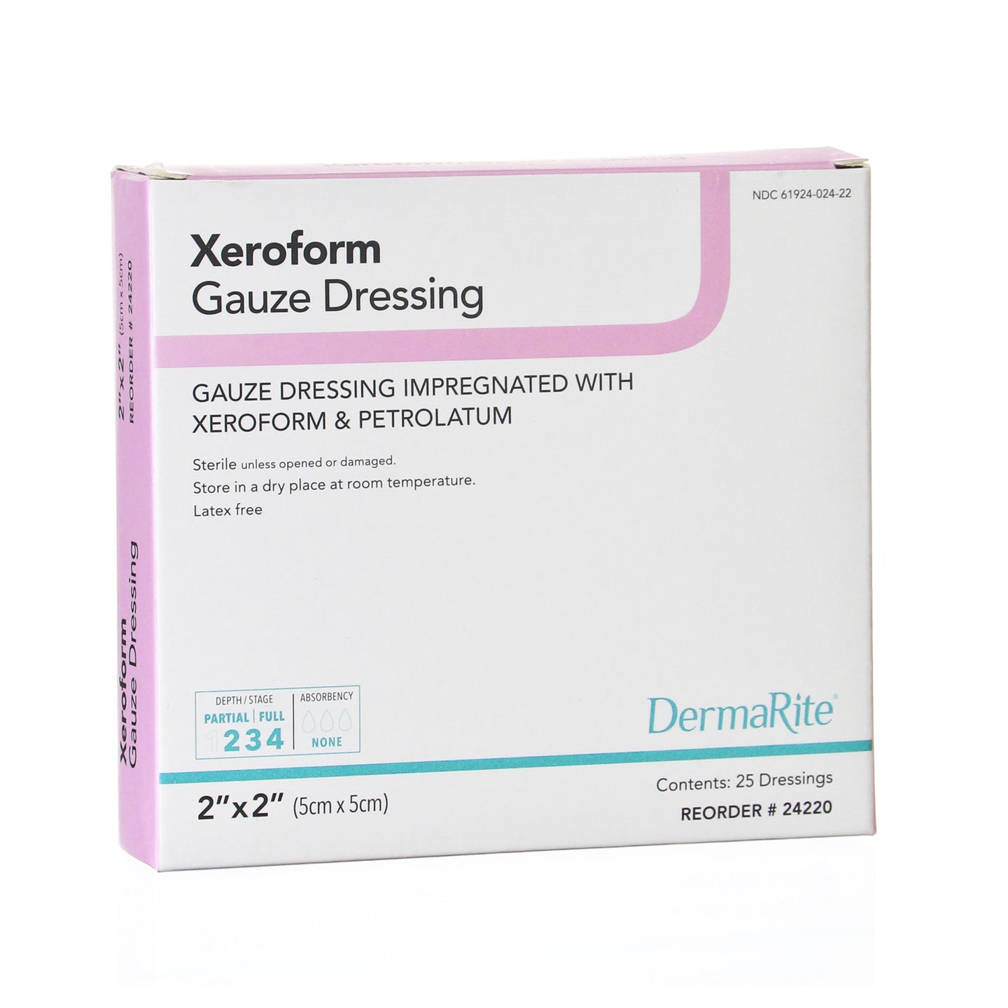 Xeroform™ Petrolatum Impregnated Dressing, 2 x 2 Inch