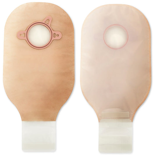 New Image™ 18003 Two-Piece Ultra Clear Ostomy Pouch, Pre-cut to Fit 57 mm