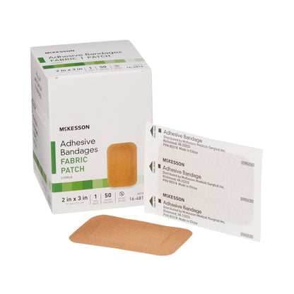 McKesson Tan Adhesive Strip, Up to 4 Inch Length