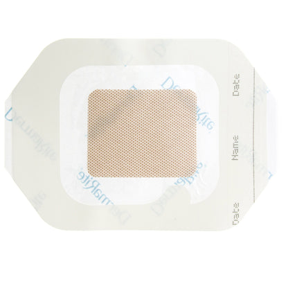 DermaView II™ Island Transparent Film Dressing with Pad, 3.5 x 4 Inch