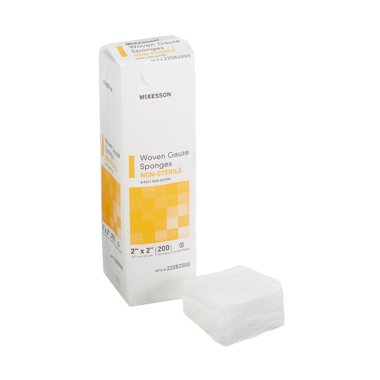 McKesson Gauze Sponge, 2 x 2 Inch