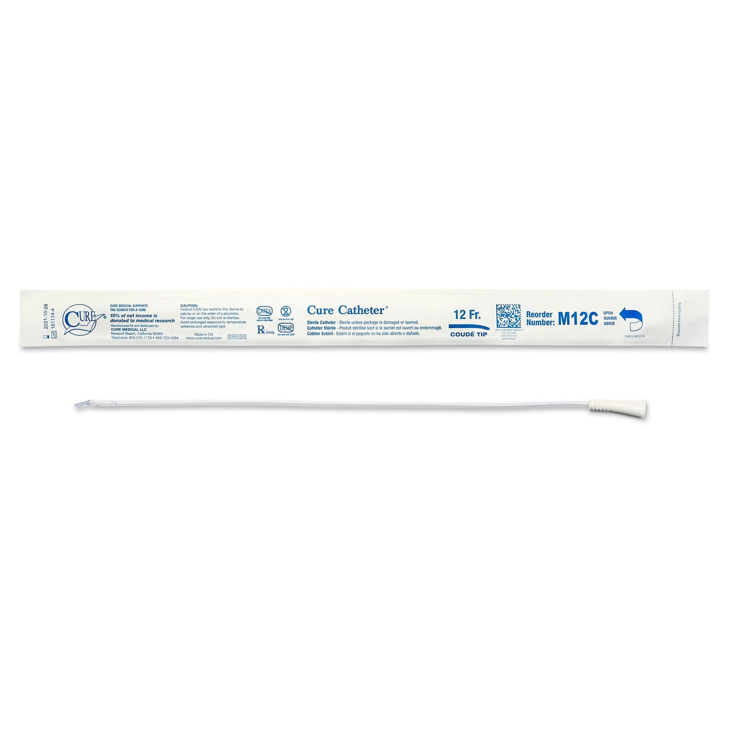 Cure Catheter™ Urethral Catheter, Male