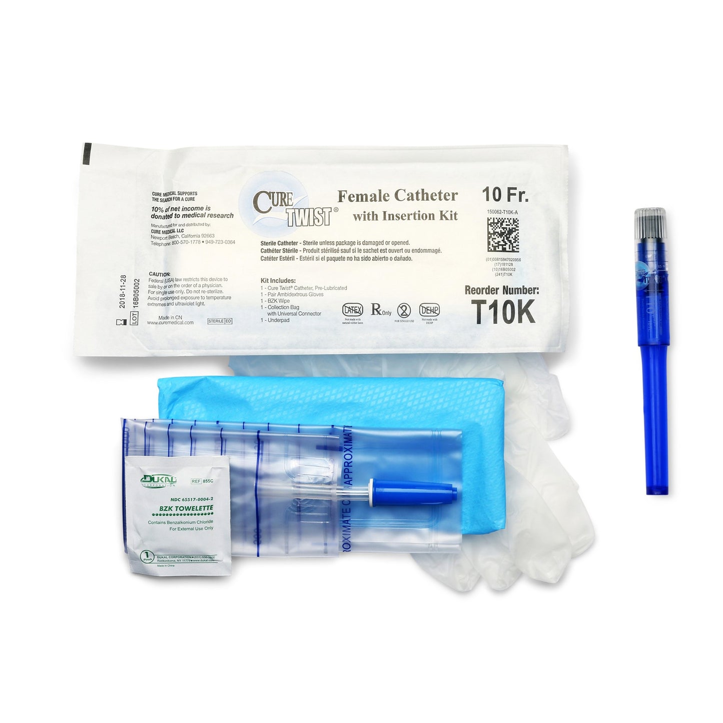 Cure Twist® Intermittent Catheter Kit
