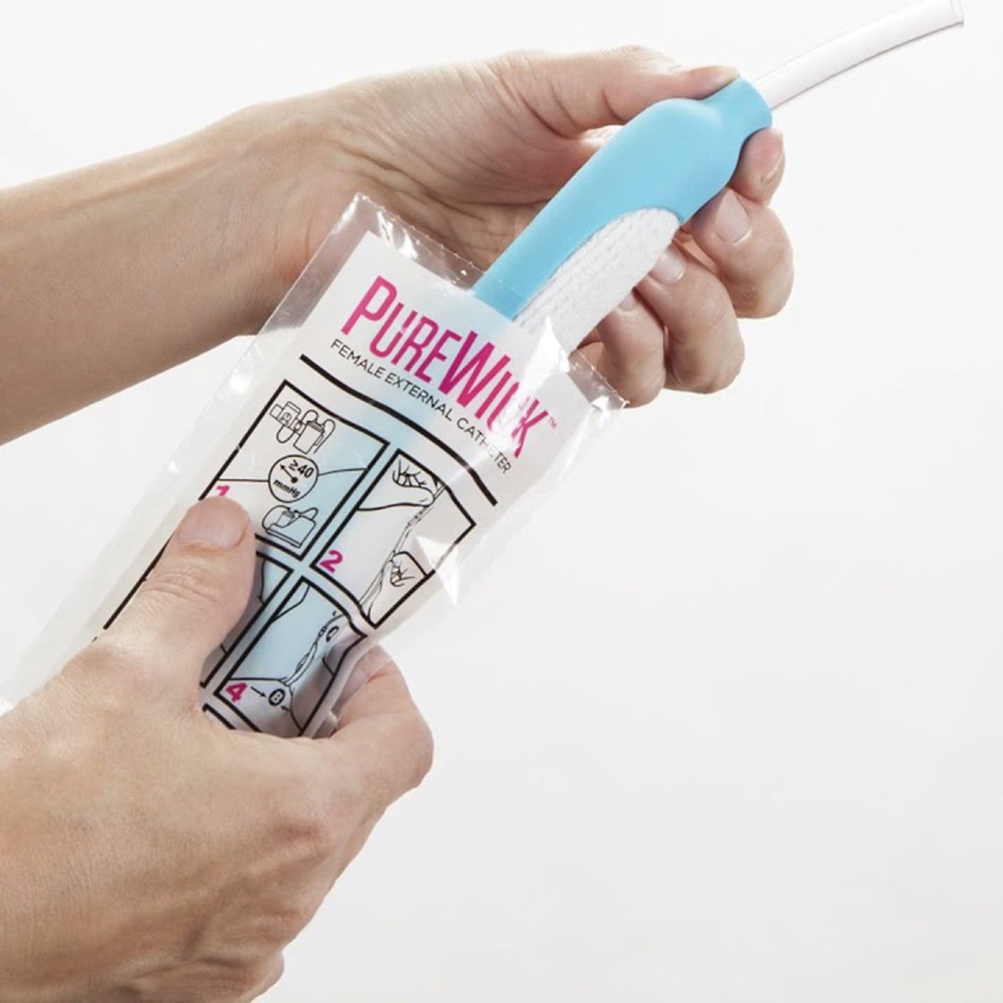 PureWick™ Female Catheter for Vacuum Suction, One Size Fits Most