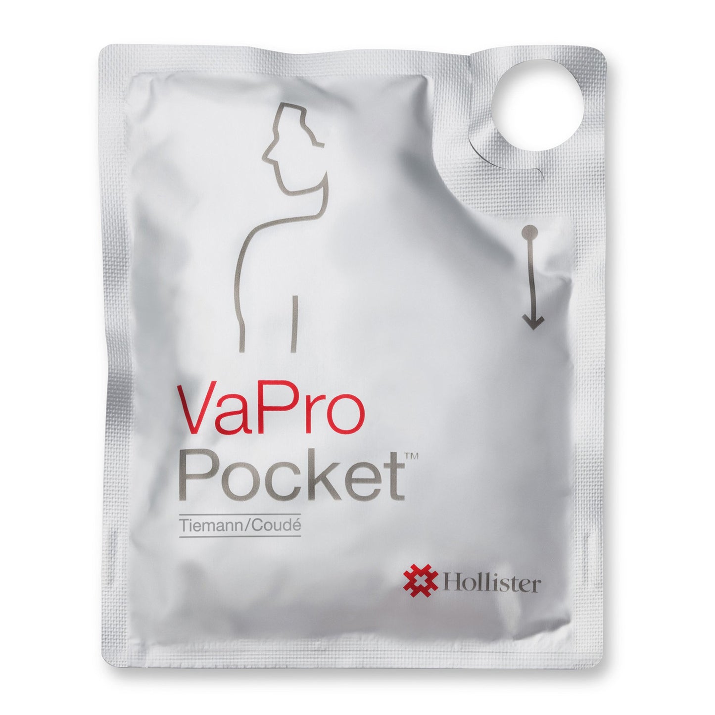 Pocket™ PVC Urethral Intermittent Catheter VaPro, Coudé Tip