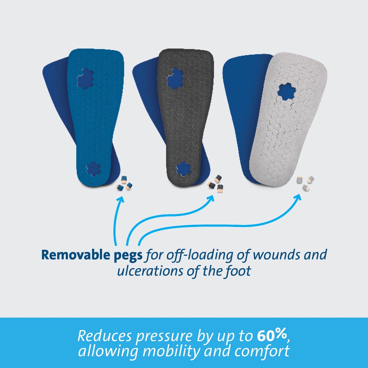 Darco International PegAssist™ Insole, Men's