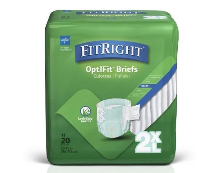 FitRight OptiFit Ultra Incontinence Briefs
