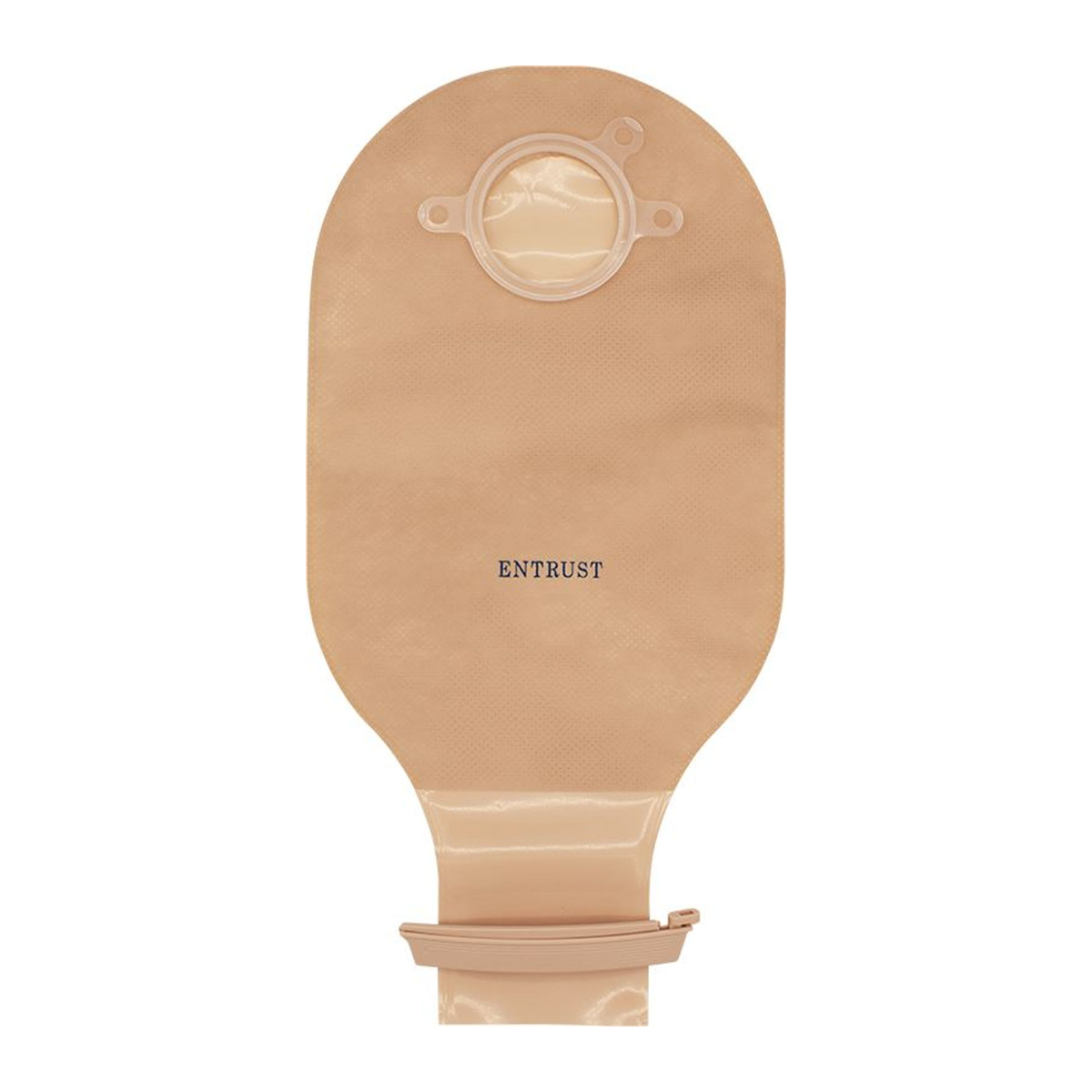 Entrust 12" Drainable Pouch Beige 2-3/4" With Belt Tabs and One Tailed Closure 10 Count