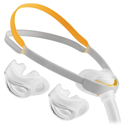 Solo Nasal Pillow Mask with Headgear Fit Pack
