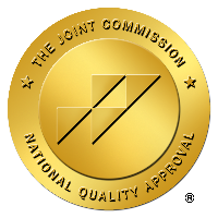 The Joint Commission logo that links to the Joint Commission Home Medix profile page.