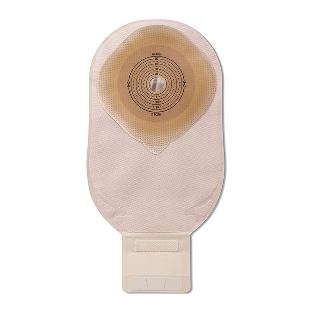 Premier CeraPlus One-Piece Flat Drainable Pouch Full Border Cut-to-Fit 2-1/2" With Filter 10 Count