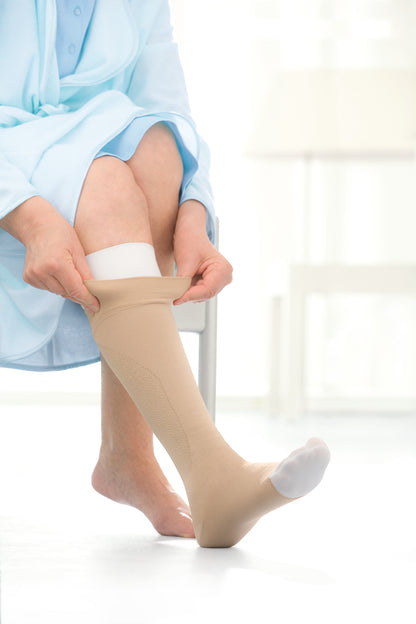 JOBST® UlcerCARE 2-Part Compression System Knee High Open Toe