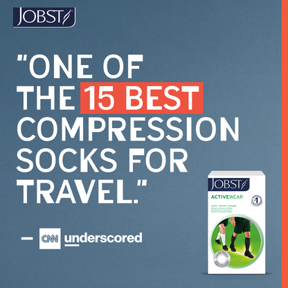 JOBST® ActiveWear Knee High 30-40 mmHg Compression Socks Closed Toe