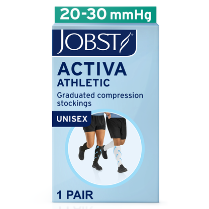 JOBST® ACTIVA Athletic Knee High 20-30 mmHg Compression Socks Closed Toe