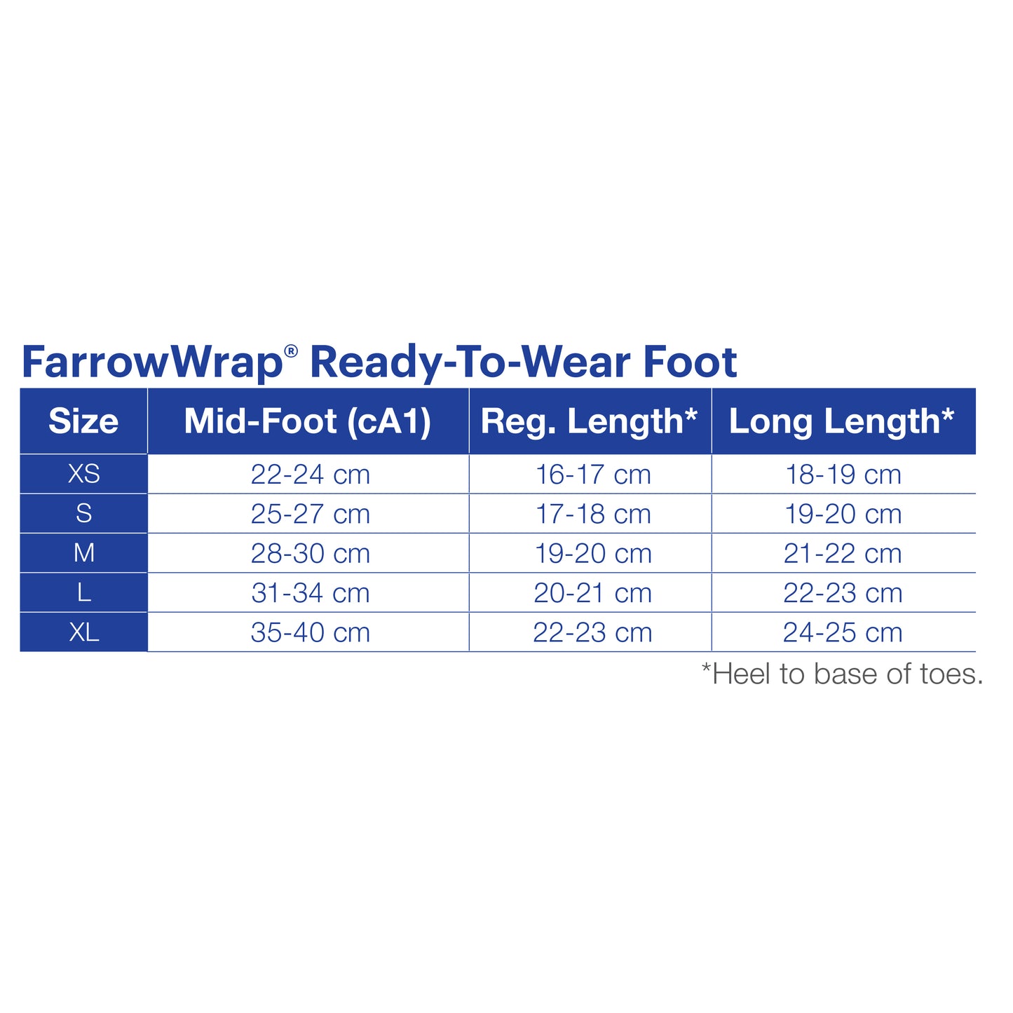 JOBST® FarrowWrap® Basic Footpiece 30-40 mmHg Tan