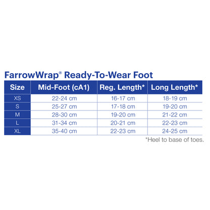 JOBST® FarrowWrap® Classic Footpiece 30-40 mmHg Tan