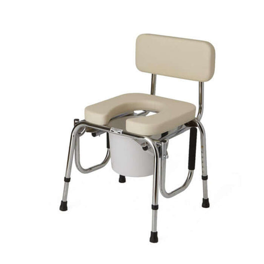 Steel Drop-Arm Commode Drop Arm Padded (1 Each)