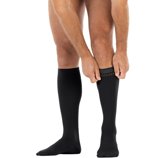 JOBST® forMen Knee High 20-30 mmHg w/ SoftFit Band Compression Socks Closed Toe