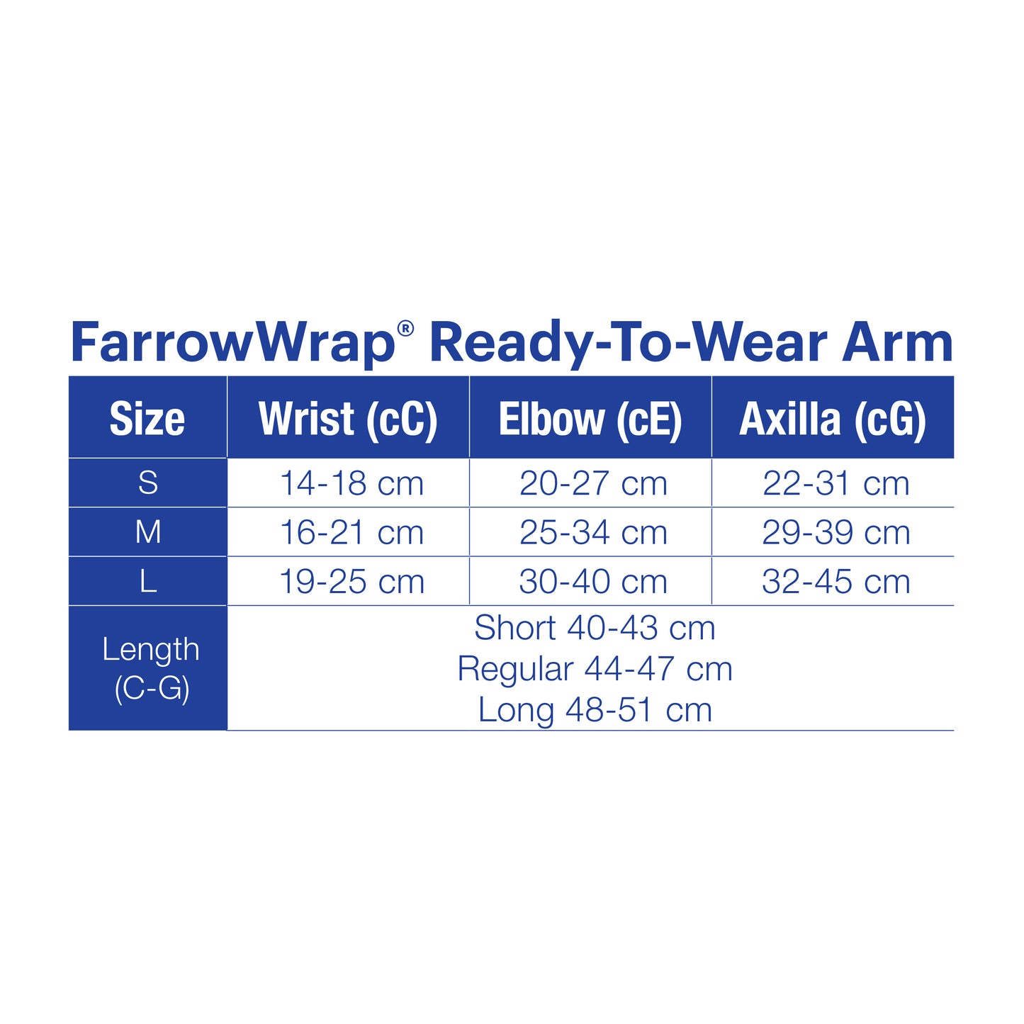 JOBST® FarrowWrap® Lite Left Armpiece 20-30 mmHg