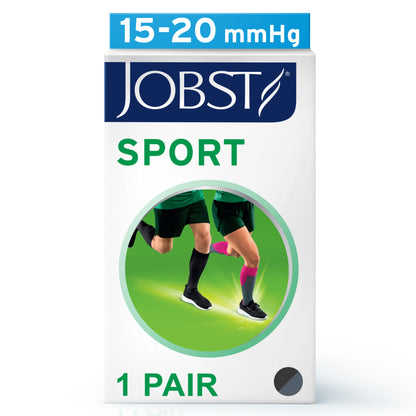 JOBST® Sport Knee High 15-20 mmHg Compression Socks Closed Toe