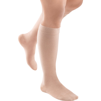JOBST® ACTIVA Opaque Knee High 15-20 mmHg Compression Socks Closed Toe