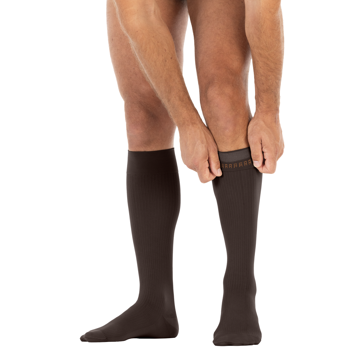 JOBST® forMen Knee High 15-20 mmHg w/ SoftFit Band Compression Socks Closed Toe