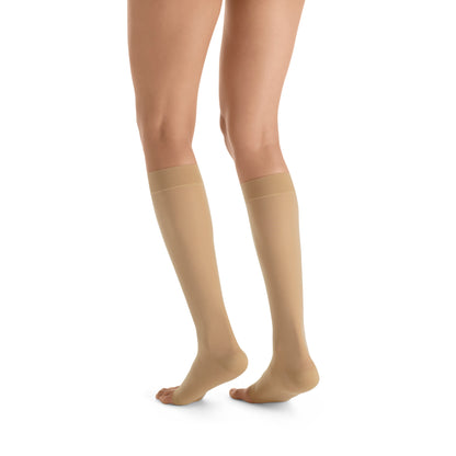 JOBST® UltraSheer Women's Knee High 20-30 mmHg Compression Stockings Open Toe