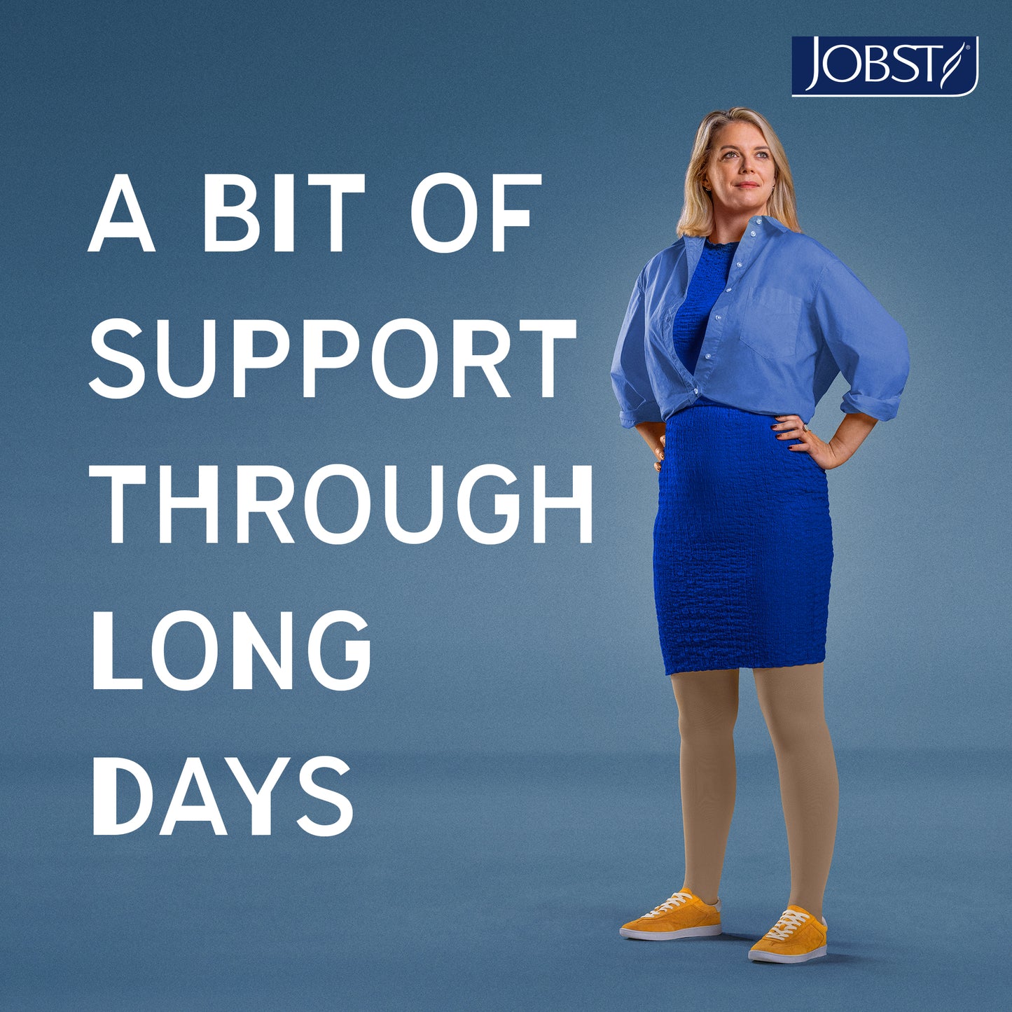 JOBST® Relief Waist High 30-40 mmHg Compression Stockings Closed Toe