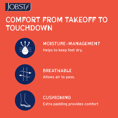 JOBST® ActiveWear Knee High 15-20 mmHg Compression Socks Closed Toe