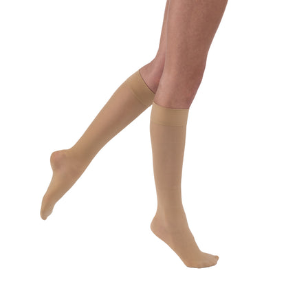 JOBST® UltraSheer Women's Knee High 15-20 mmHg Compression Stockings Closed Toe