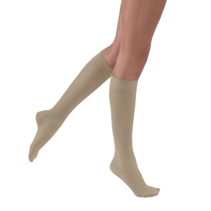 JOBST® UltraSheer Women's Knee High 15-20 mmHg Compression Stockings Closed Toe