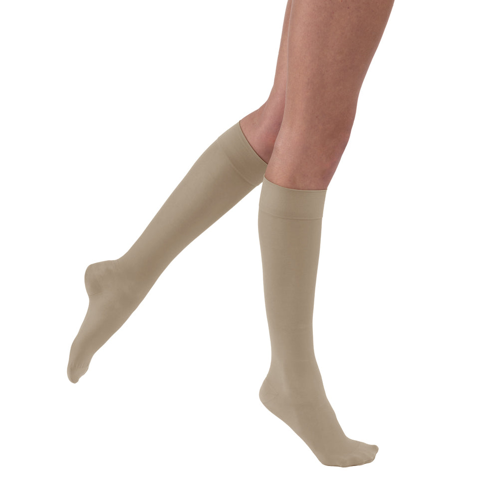 JOBST® UltraSheer Women's Knee High 20-30 mmHg Compression Stockings Closed Toe
